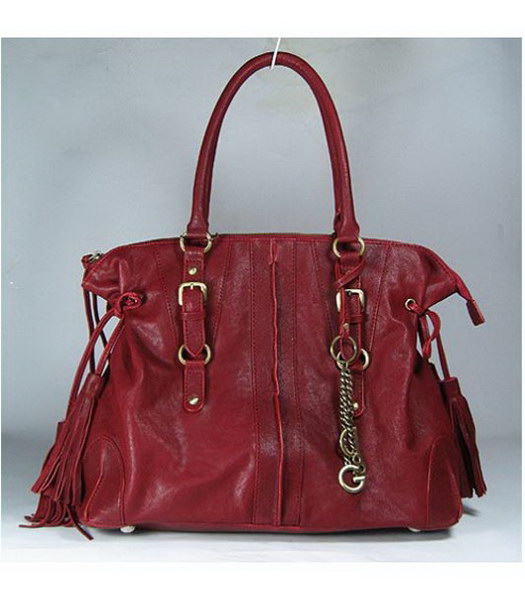 D & G spalla Bag_Red pelle